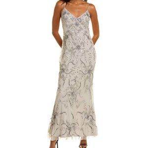 Aidan Mattox Beaded Gown